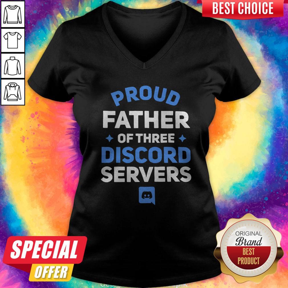 Official Proud Father Of There Discord Servers Shirt
