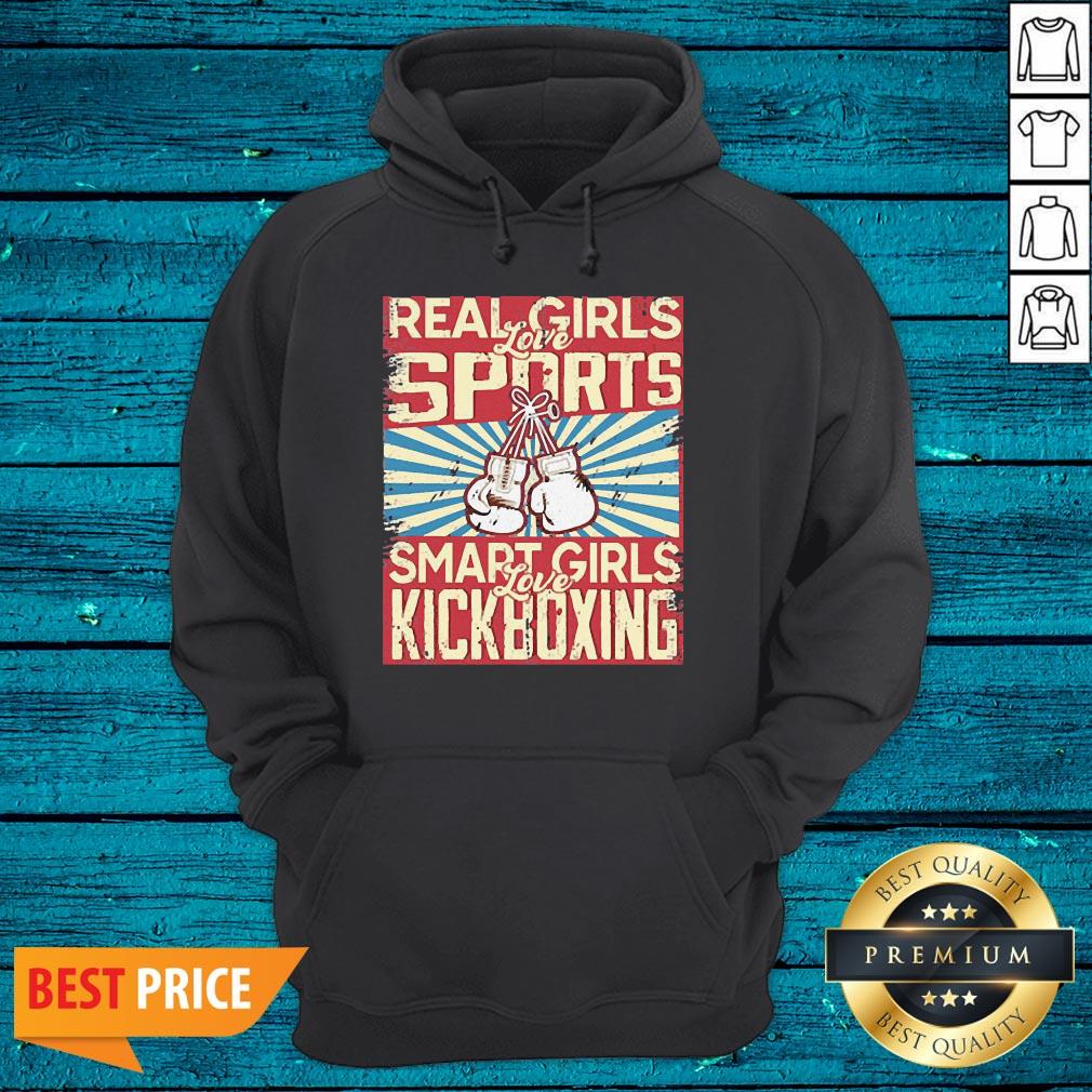 Official Real Girls Love Sports Smart Girls Love Kickboxing Shirt