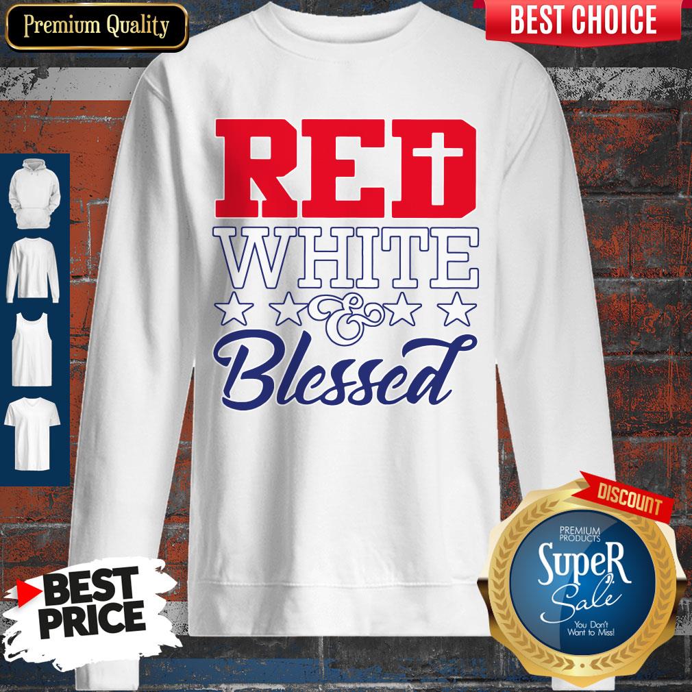 Official Red White & Blessed Patriot Shirt