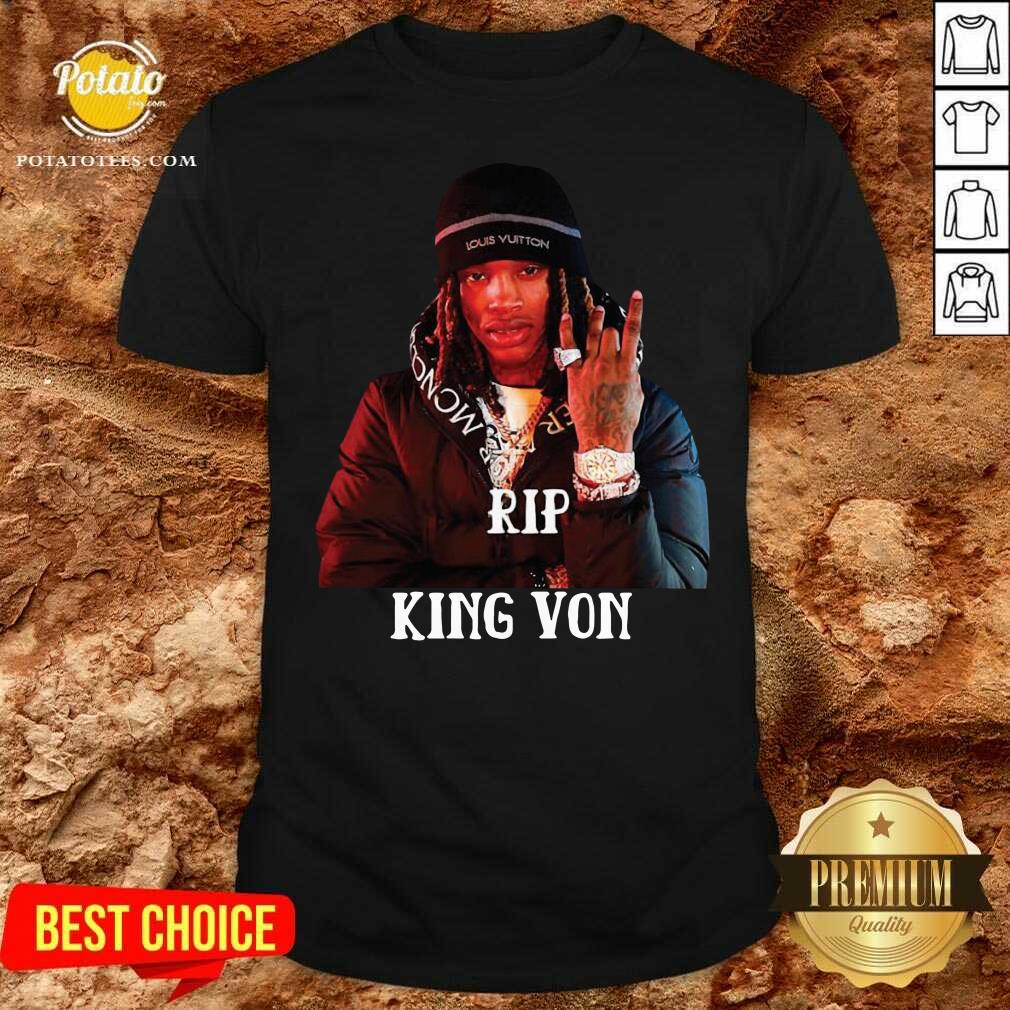 Official Rip King Von Shirt