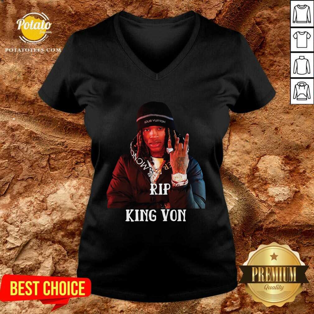 Official Rip King Von Shirt
