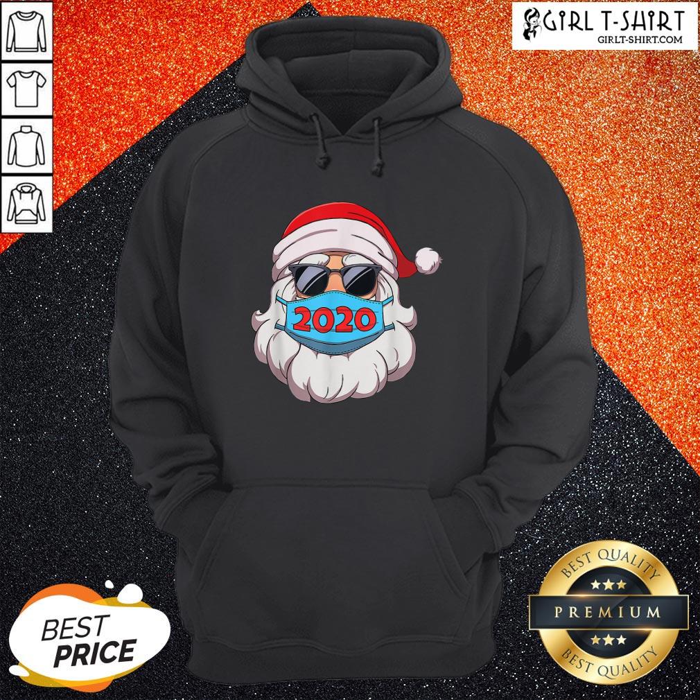 Official Santa Claus Face Mask Glasses 2020 Shirt