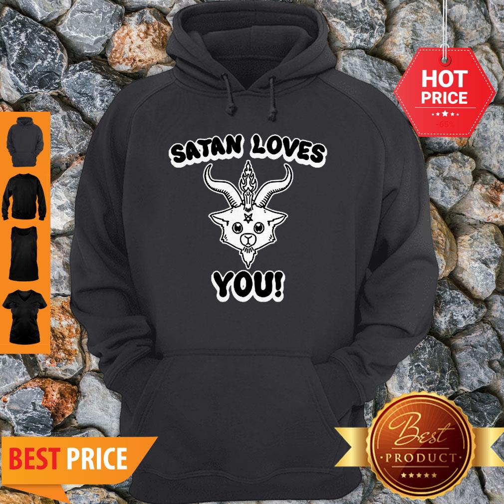 Official Satan Loves You Shirt