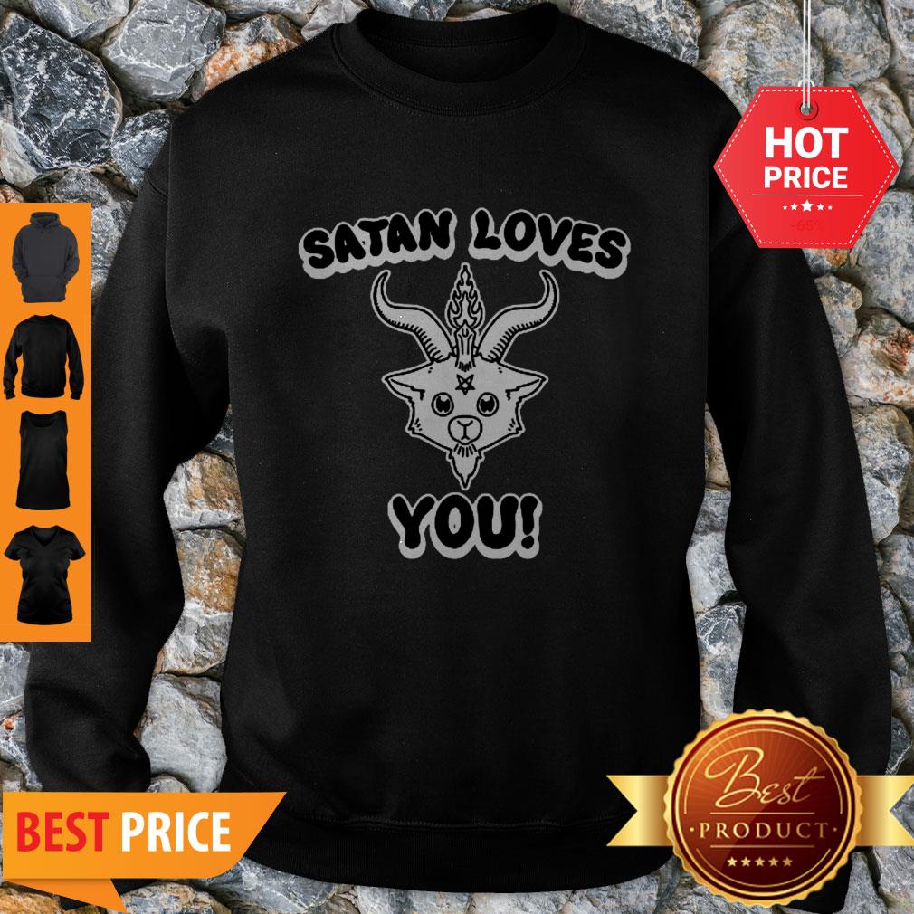 Official Satan Loves You Shirt