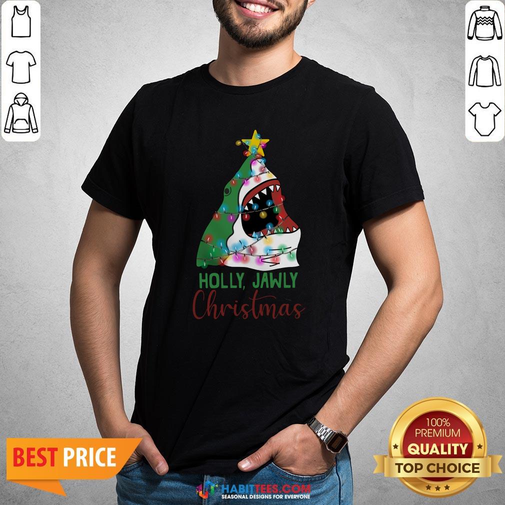 Official Shark Holly Jawly Christmas Shirt