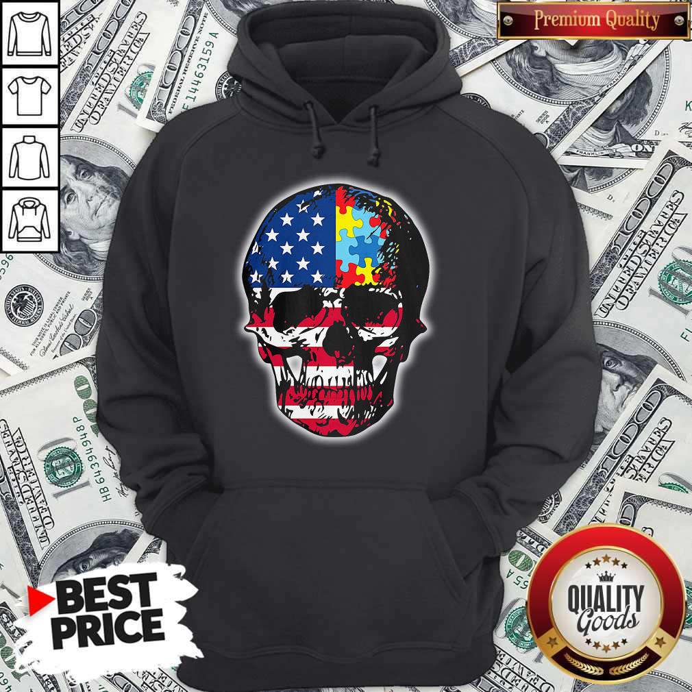 Official Skull America Puzzle Shirt