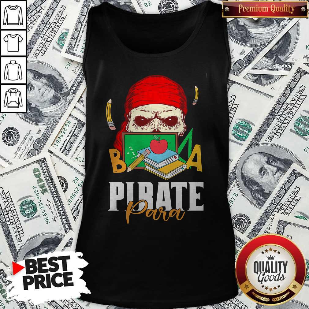 Official Skull Book Pirate Para Shirt