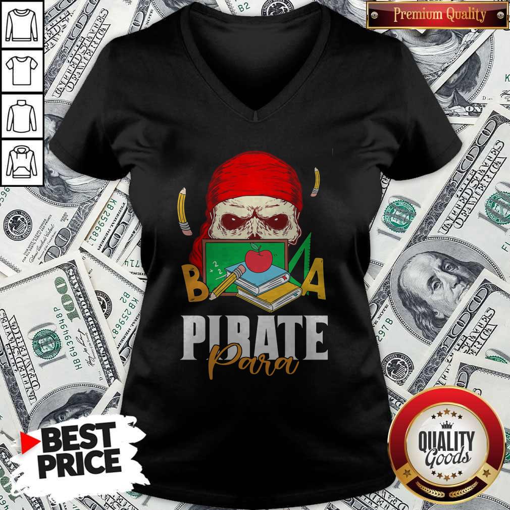 Official Skull Book Pirate Para Shirt