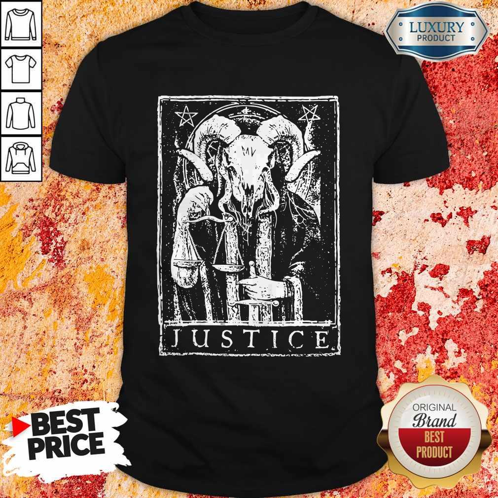 Official Skull Satan Justice Premium Perfect Nice Top Shirt