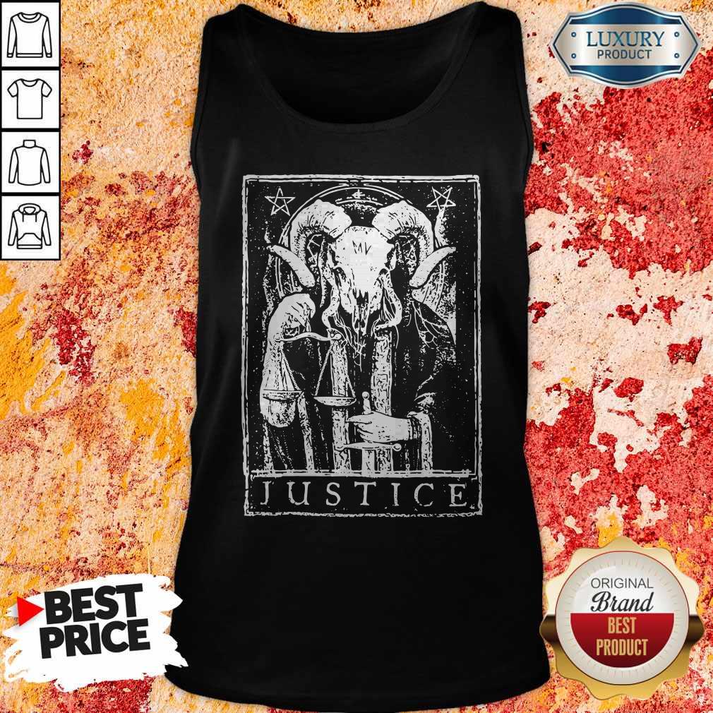 Official Skull Satan Justice Premium Perfect Nice Top Shirt