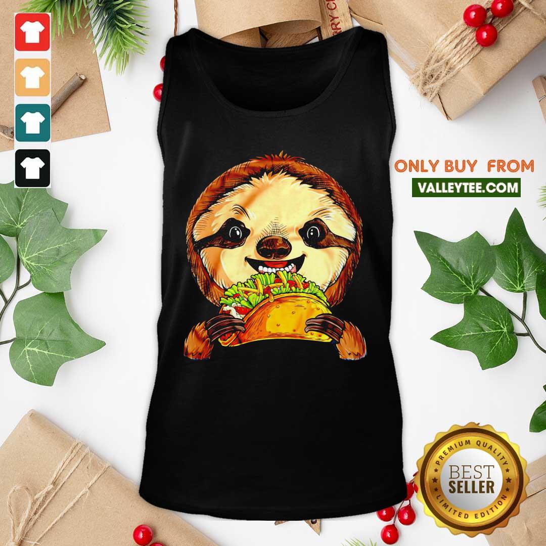 Official Sloth Eating A Taco Shirt
