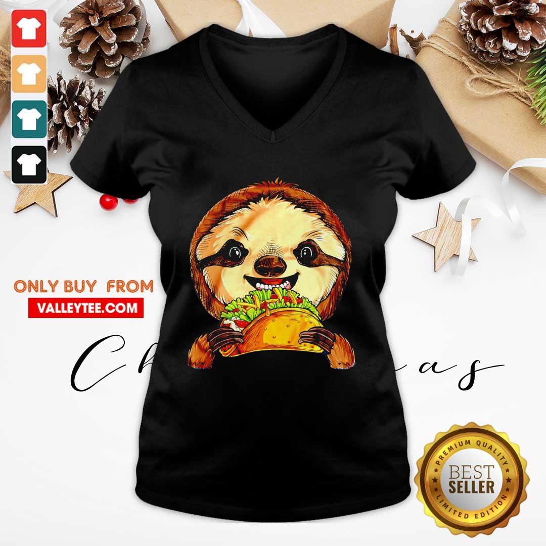 Official Sloth Eating A Taco Shirt