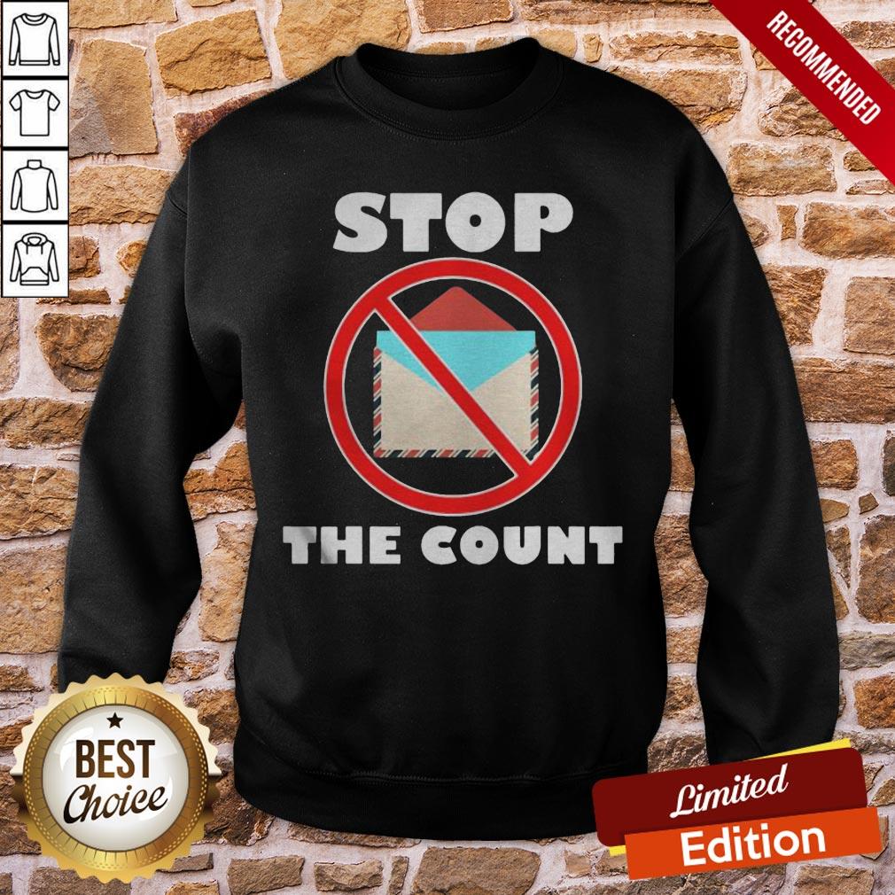 Official Stop The Count President Donald Trump Supporters Shirt