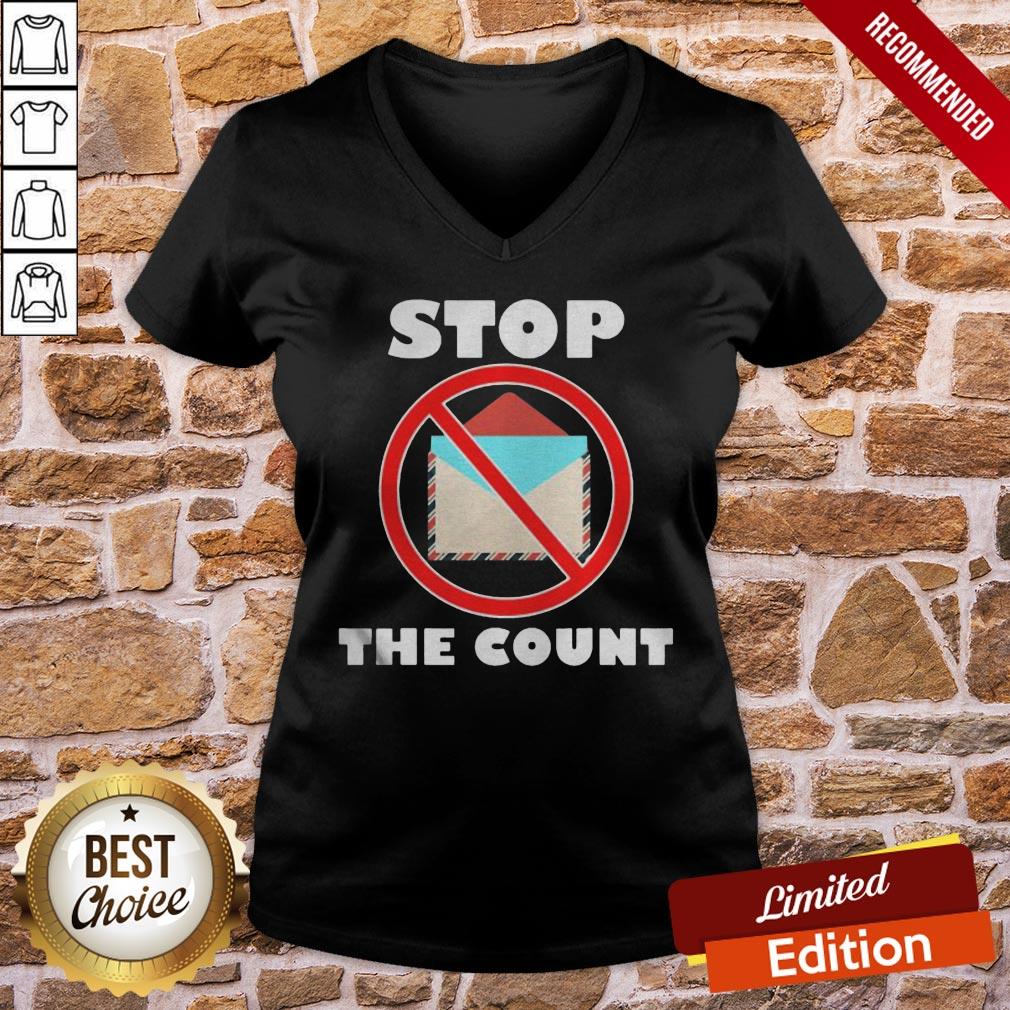 Official Stop The Count President Donald Trump Supporters Shirt