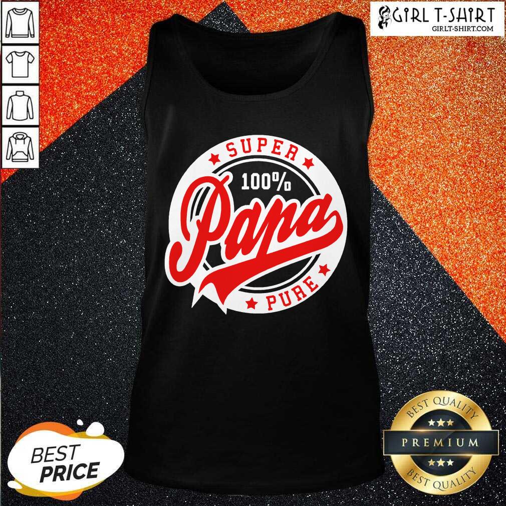 Official Super Papa 100 Percent Pure Stars Seal Shirt