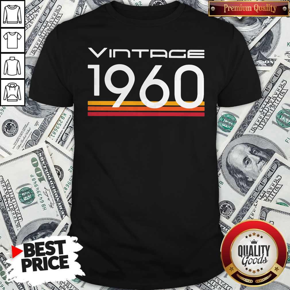 Official Vintage 1960 Vintage Retro Shirt