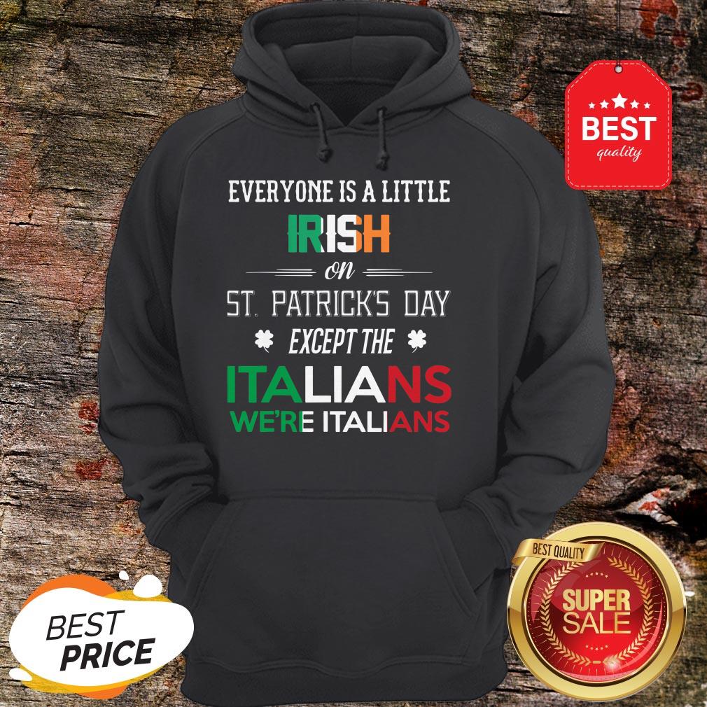 Official We’re Still Italians on St. Patrick’s Day Shirt