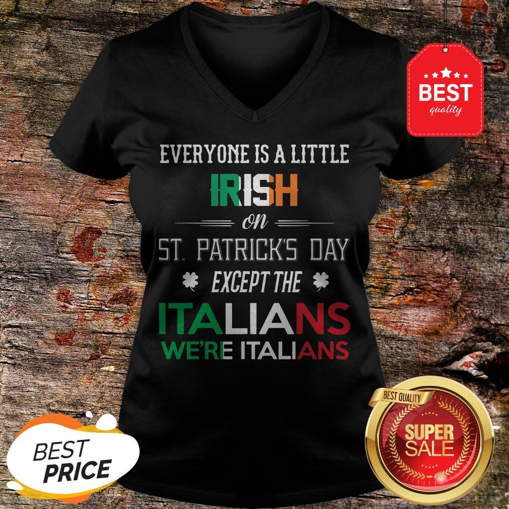 Official We’re Still Italians on St. Patrick’s Day Shirt