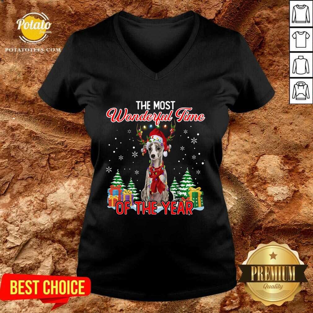 Official Whippet The Most Wonderful Time Of The Year Ugly Christmas Shirt
