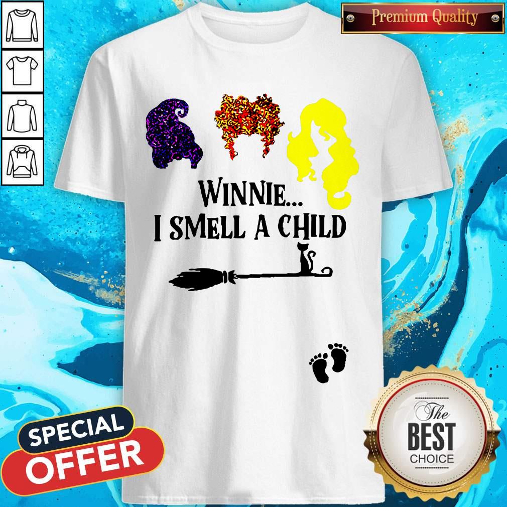 Official Winnie I Smell A Child Shirt