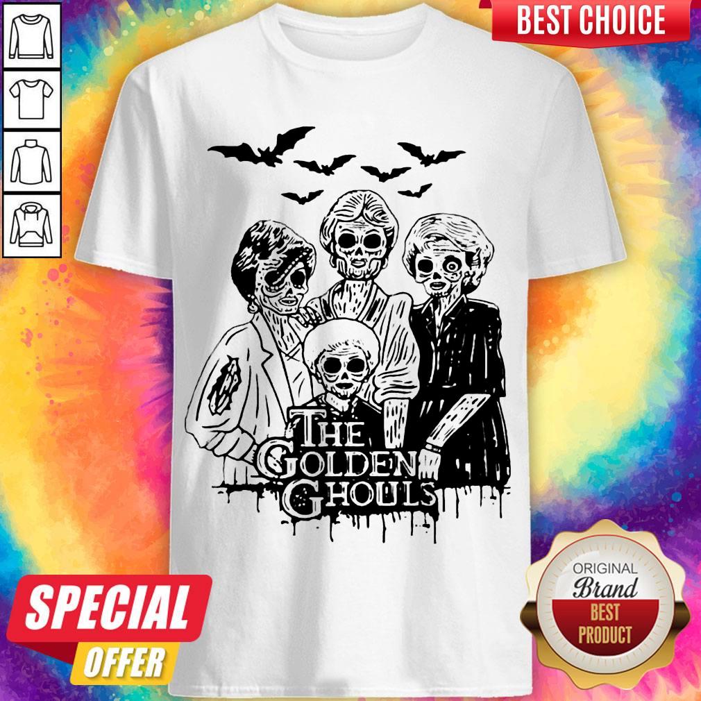 Officlal The Golden Ghouls Halloween Shirt