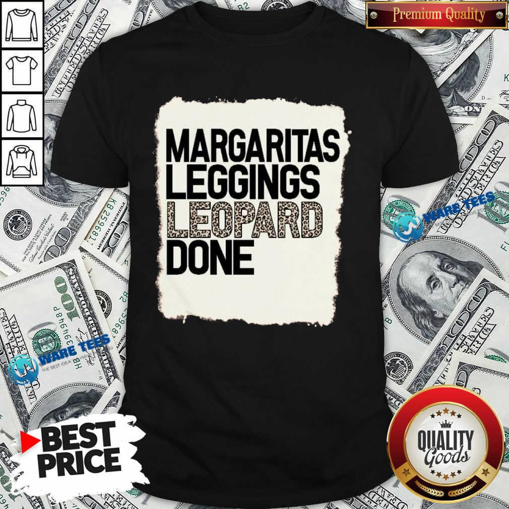 Hot Margaritas Leggings Leopard Done Shirt