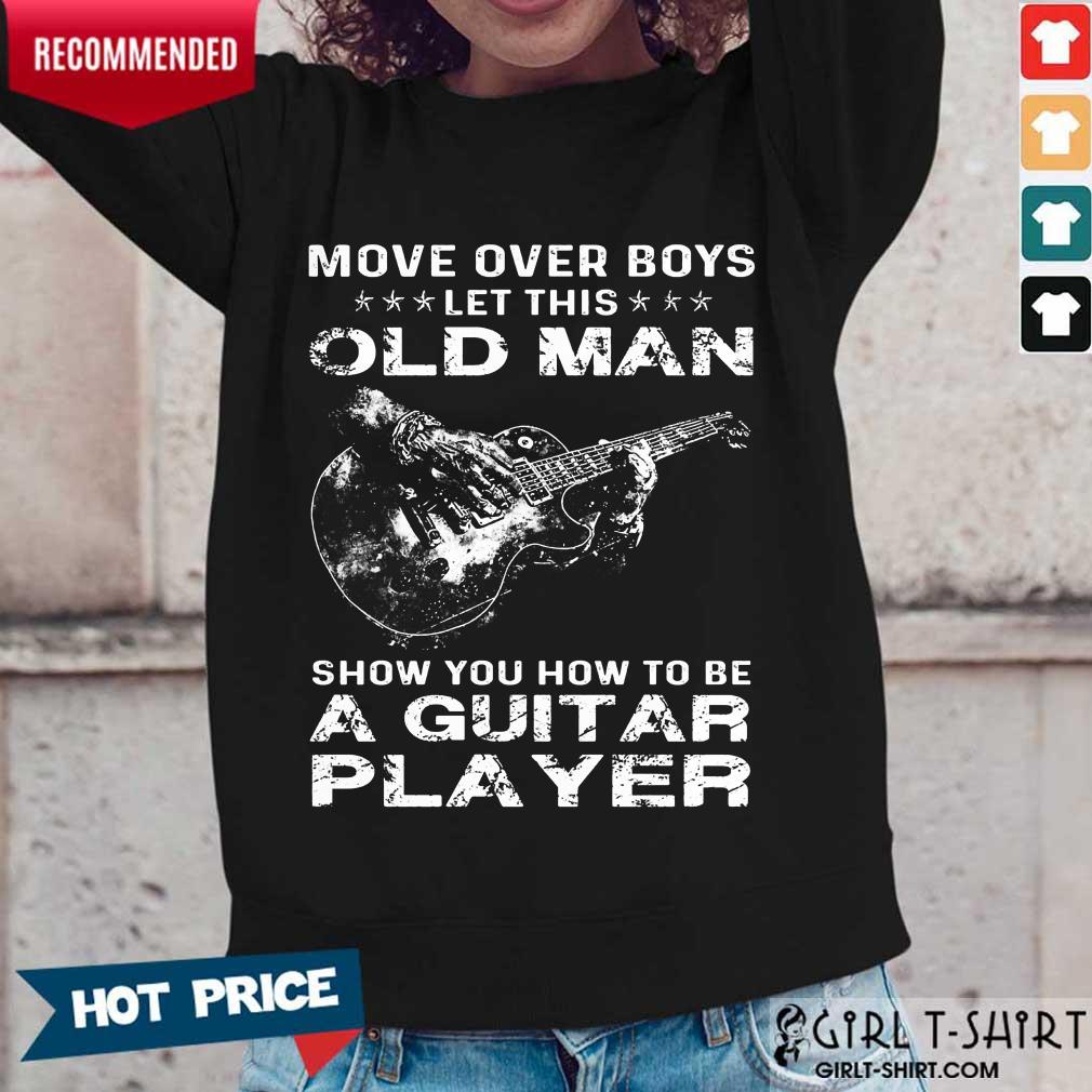 Old Man A Guitar Player Shirt