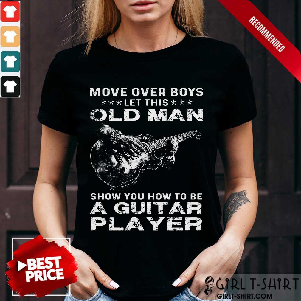 Old Man A Guitar Player Shirt