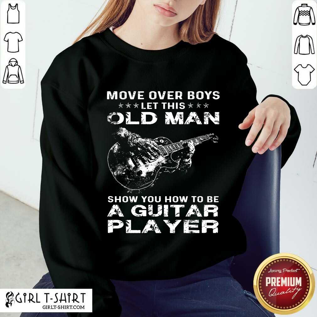 Old Man A Guitar Player Shirt