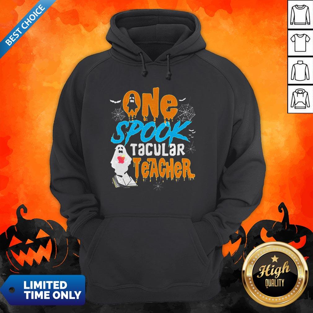 One Spooktacular Teacher Halloween Ghost School Shirt