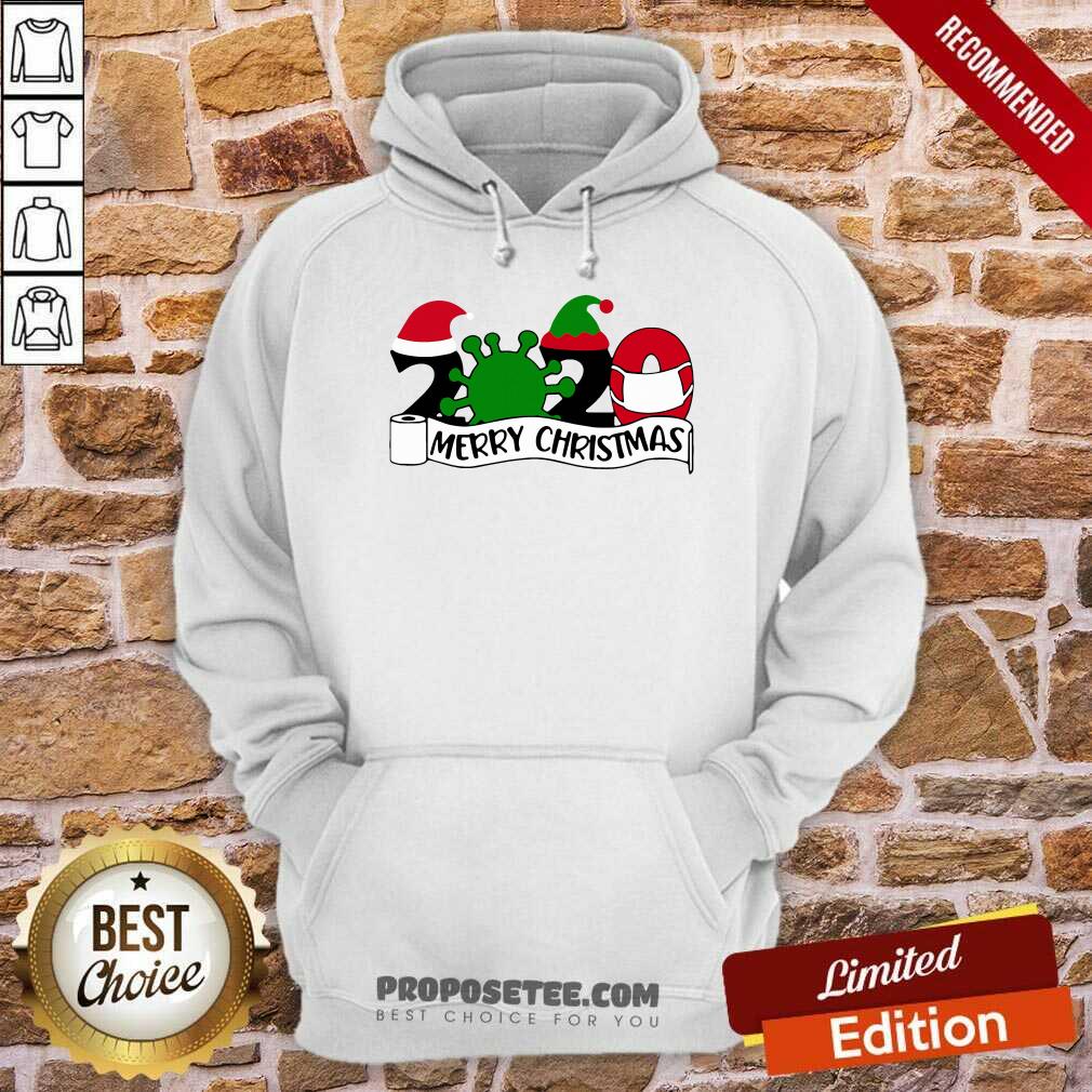 Original 2020 Mask Quarantine Toilet Paper Merry Christmas Shirt