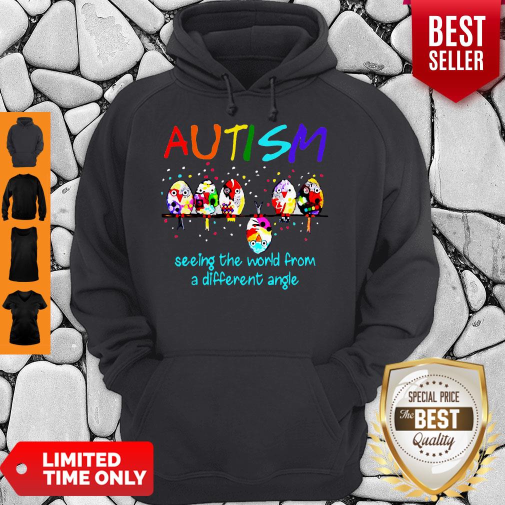 Original Autism Seeing The World From A Different Angle Shirt