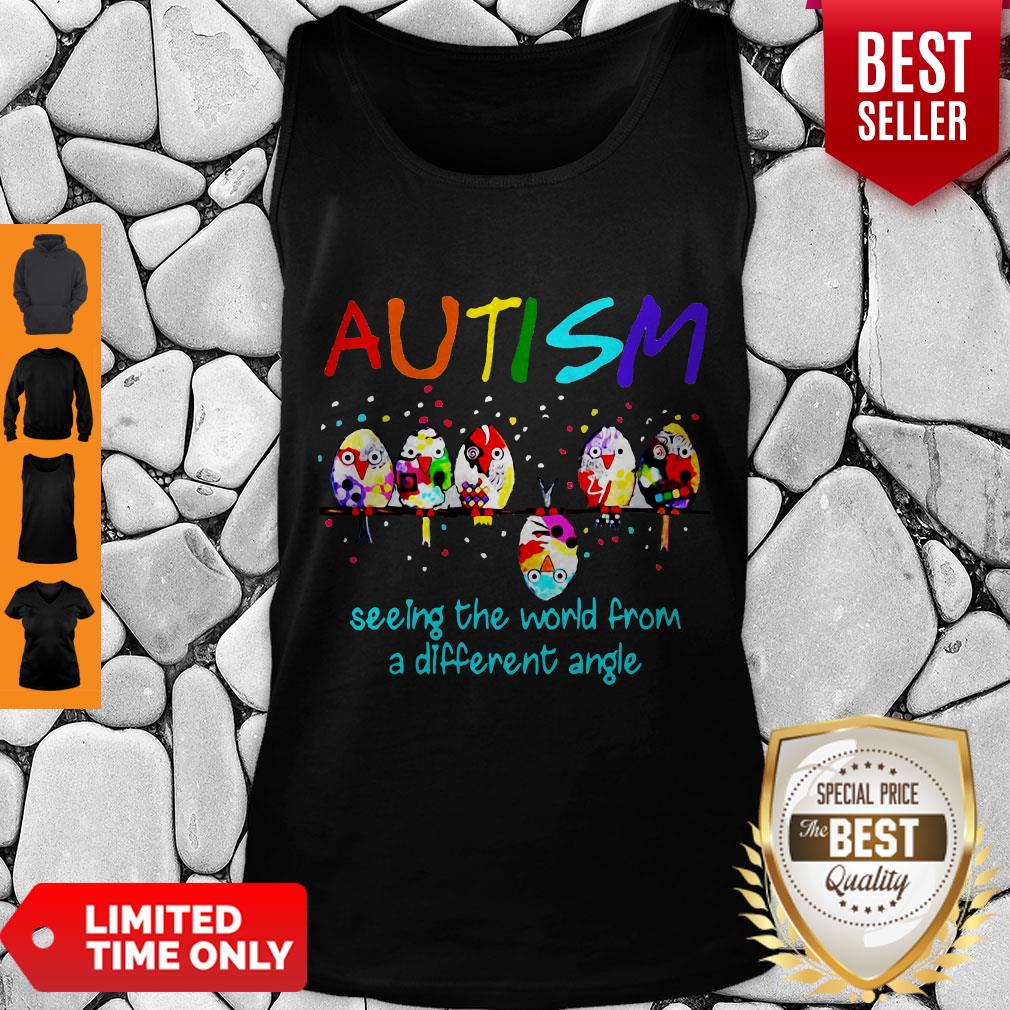Original Autism Seeing The World From A Different Angle Shirt
