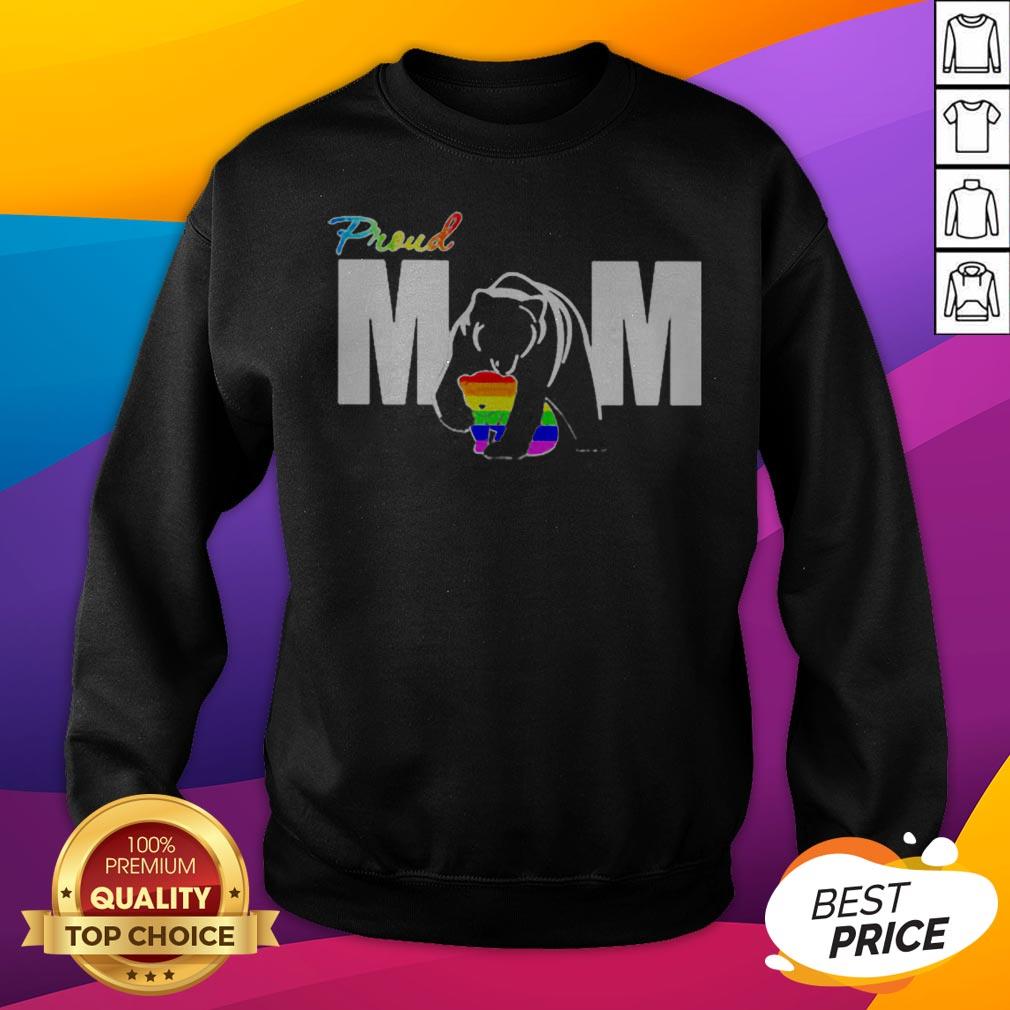 Original Bear Proud Mom LGBT Pride Shirt