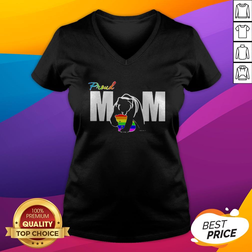 Original Bear Proud Mom LGBT Pride Shirt