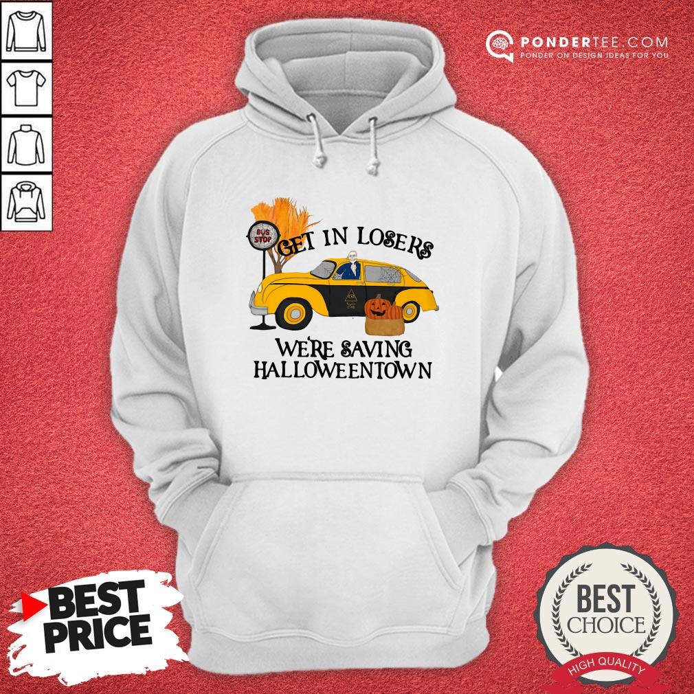Original Benny Taxi Driver Get In Losers We're Saving Halloweentown Shirt