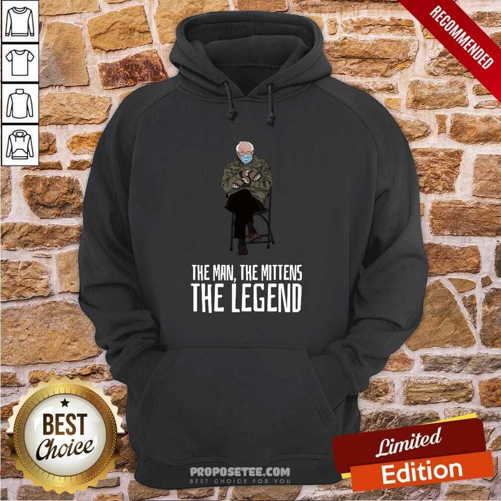 Original Bernie Sanders The Man The Mittens The Legend Shirt
