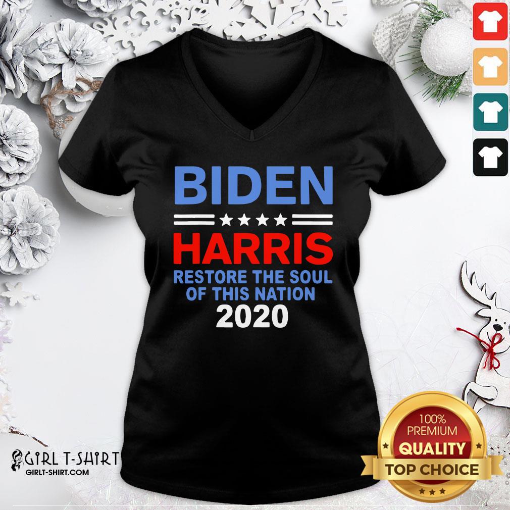Original Biden Harris Restore The Soul Of this Nation 2020 Shirt