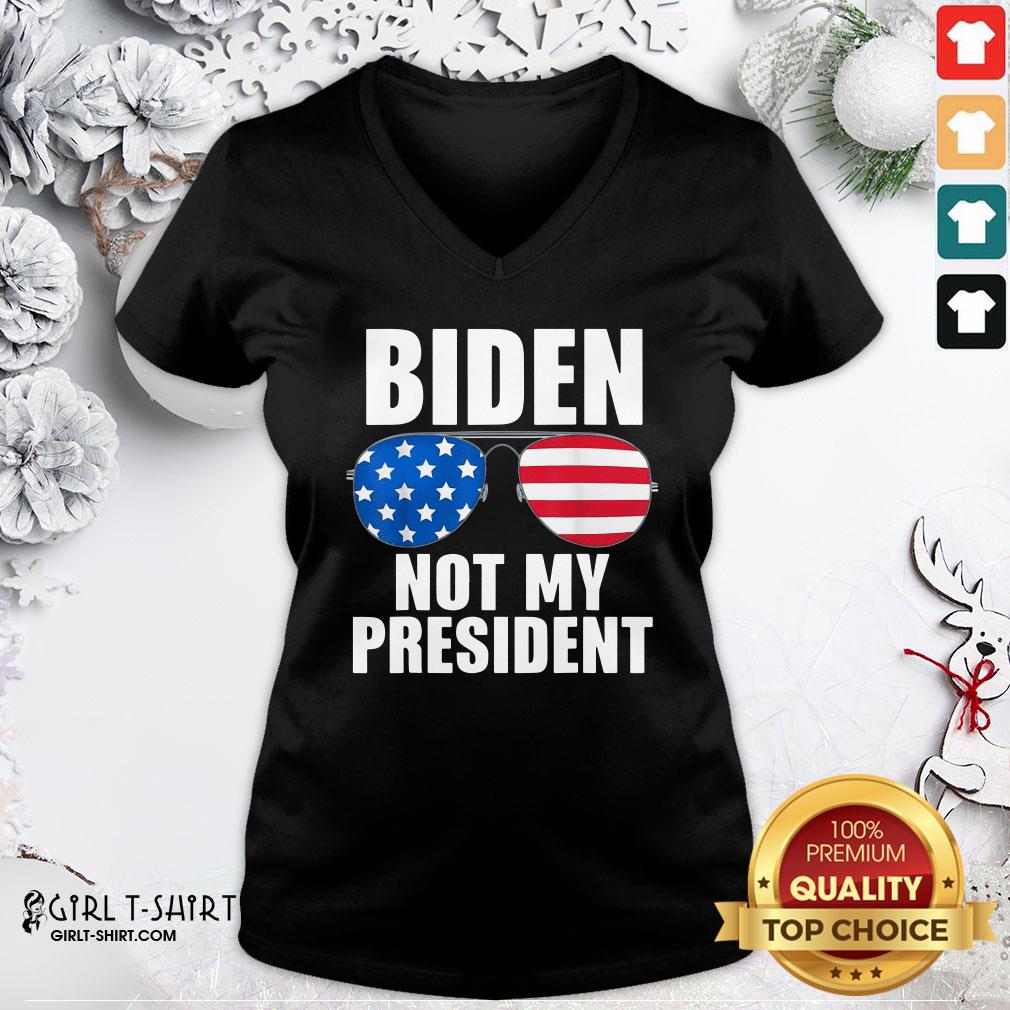 Original Biden Is Not My President Funny Anti Joe Biden Political Shirt