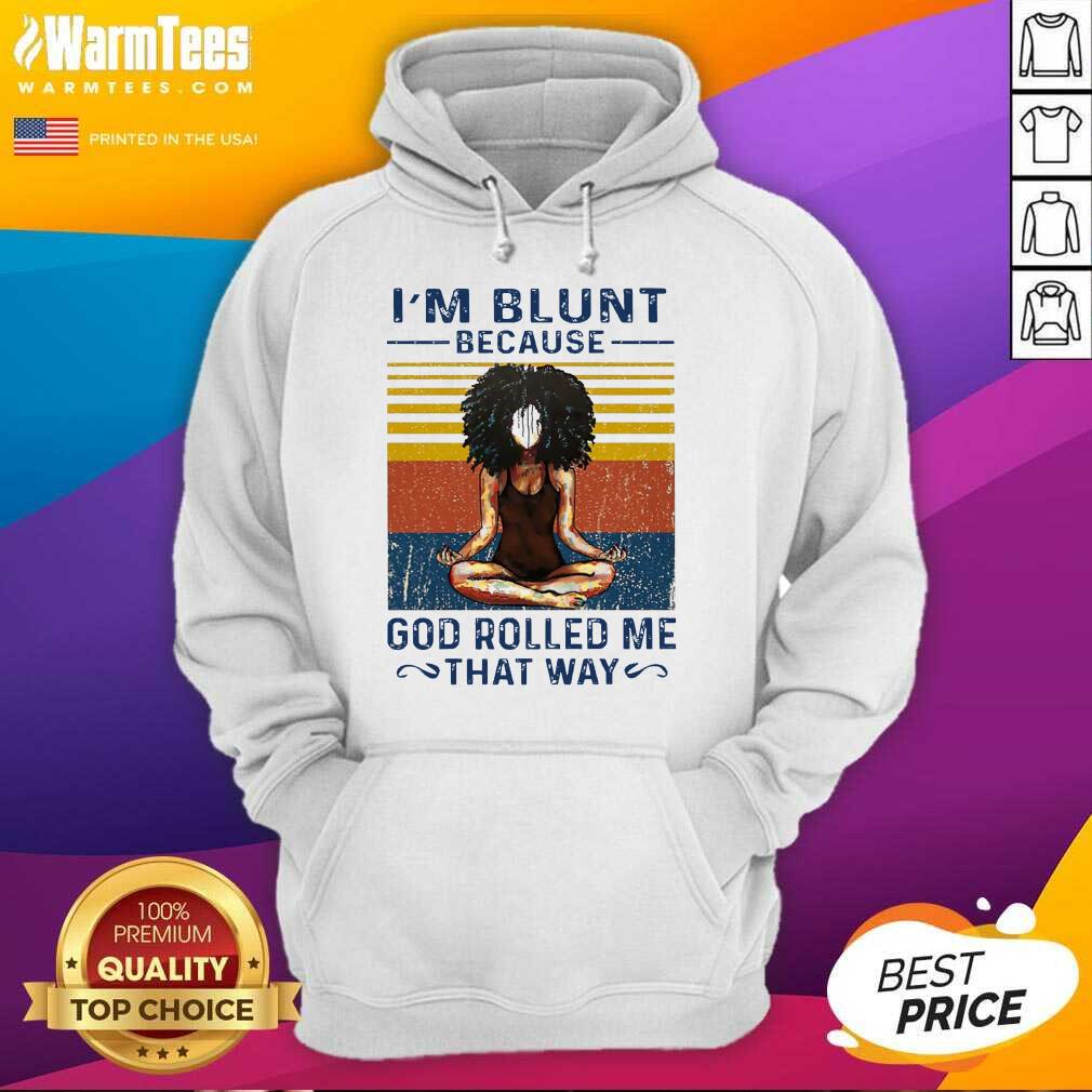 Original Black Girl Yoga Blunt Vintage Shirt