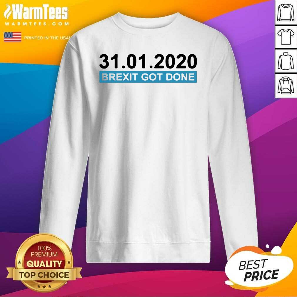 Original Brexitgotdone Brexit Day Date Shirt