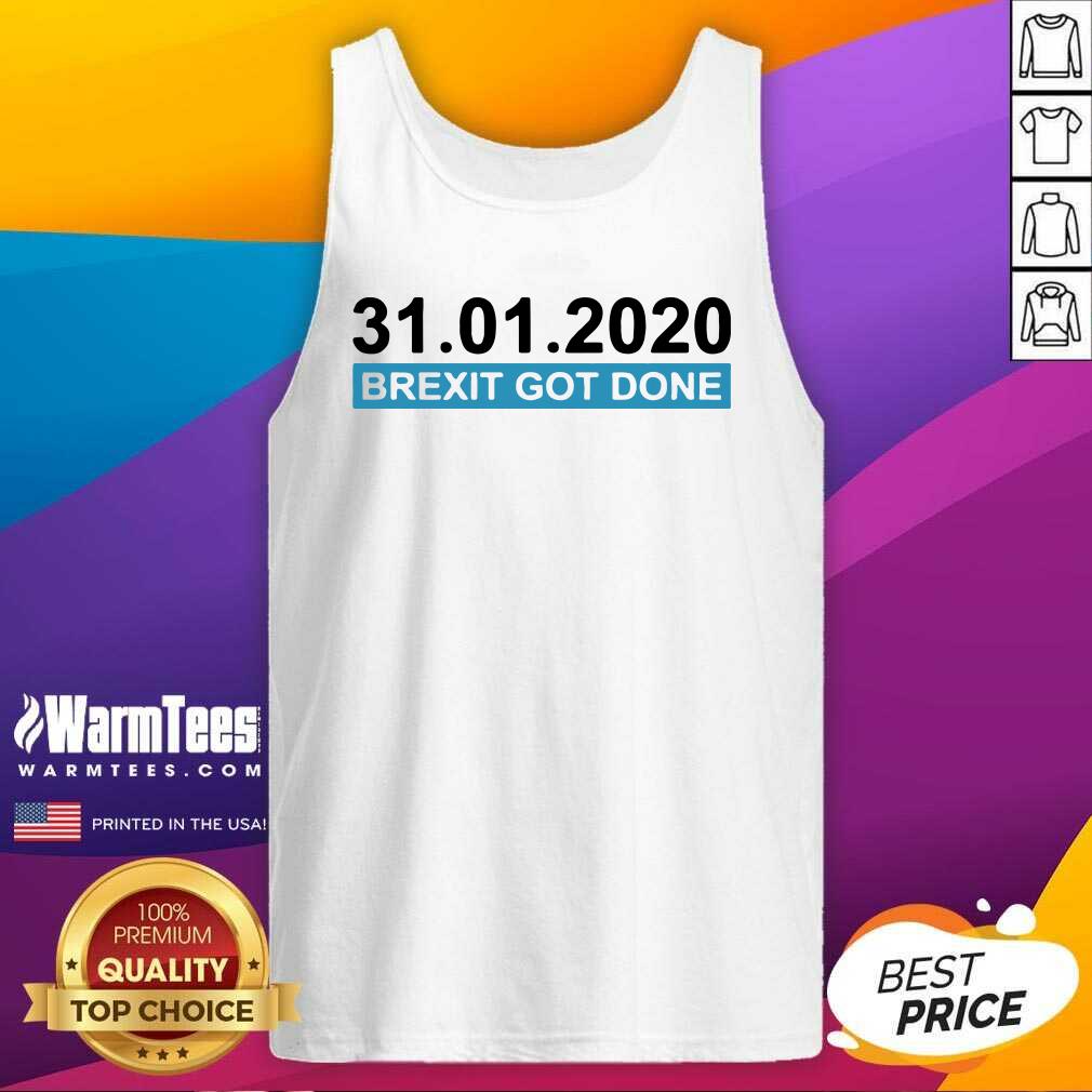 Original Brexitgotdone Brexit Day Date Shirt