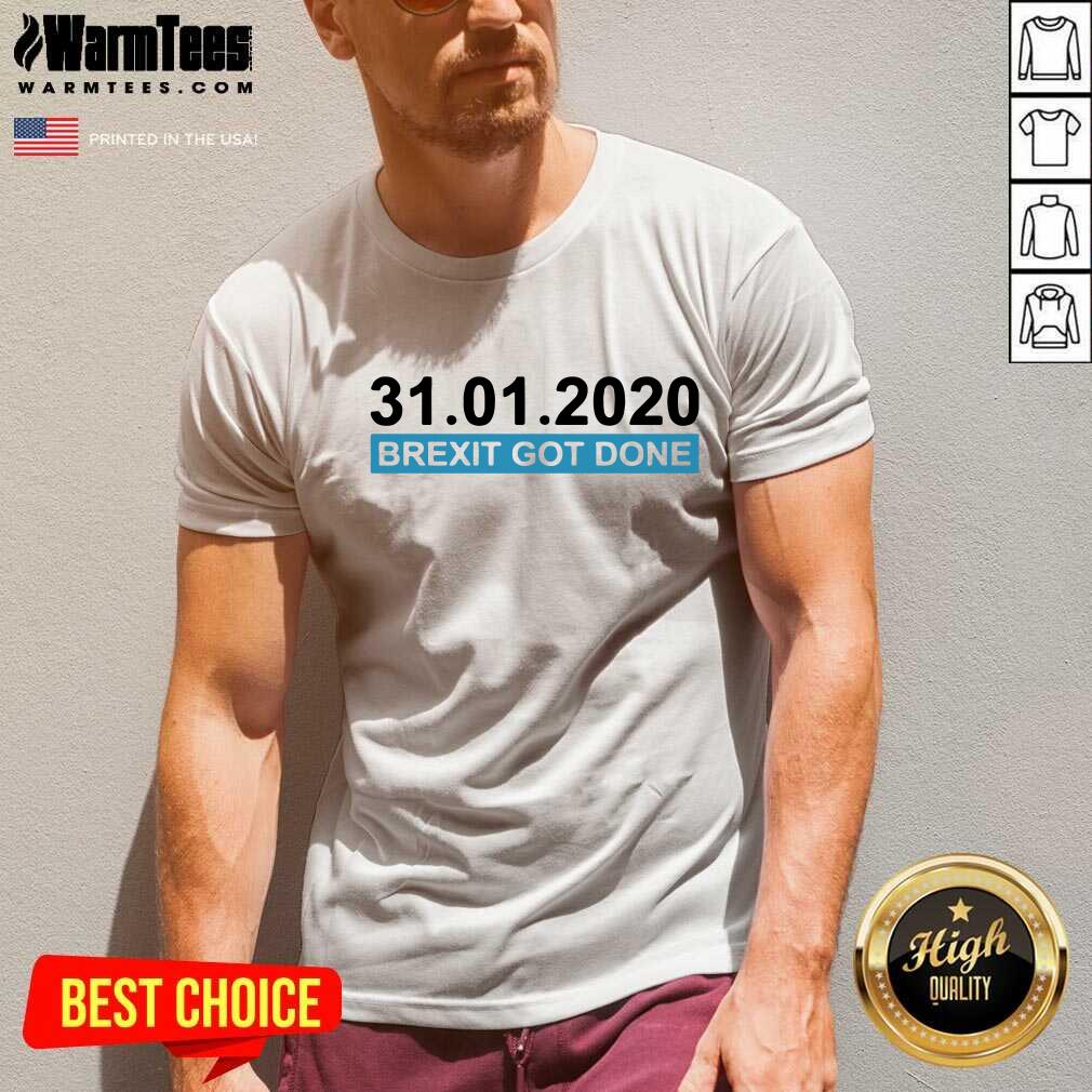 Original Brexitgotdone Brexit Day Date Shirt