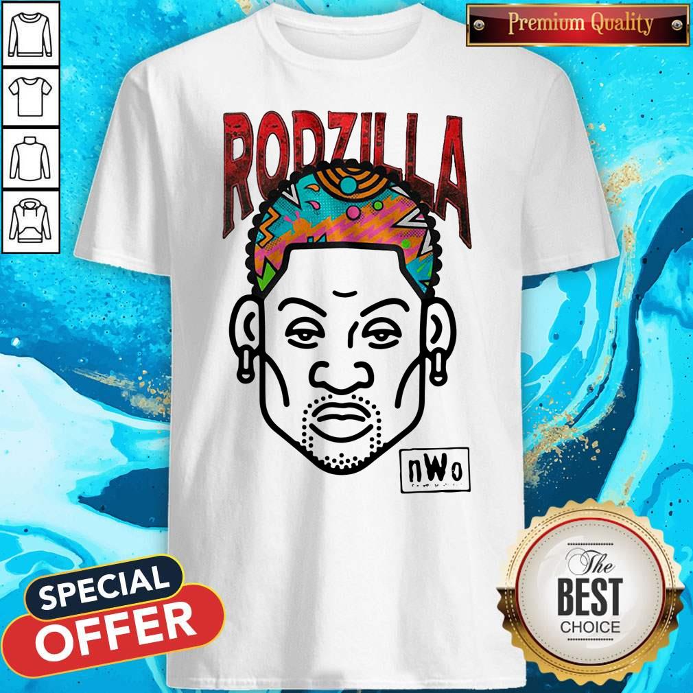 Original Dennis Rodman Rodzilla The Worm Now Wrestling Shirt