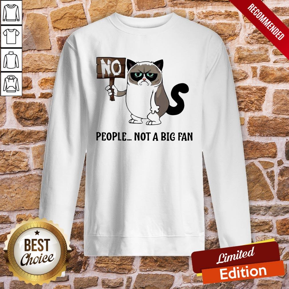 Original Grumpy Cat People Not A Big Fan Shirt