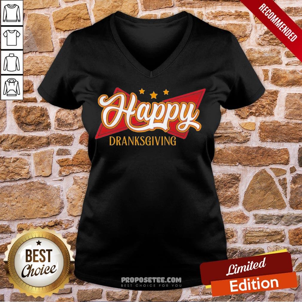 Original Happy Drinksgiving Happy Thanksgiving Funny Saying Shirt