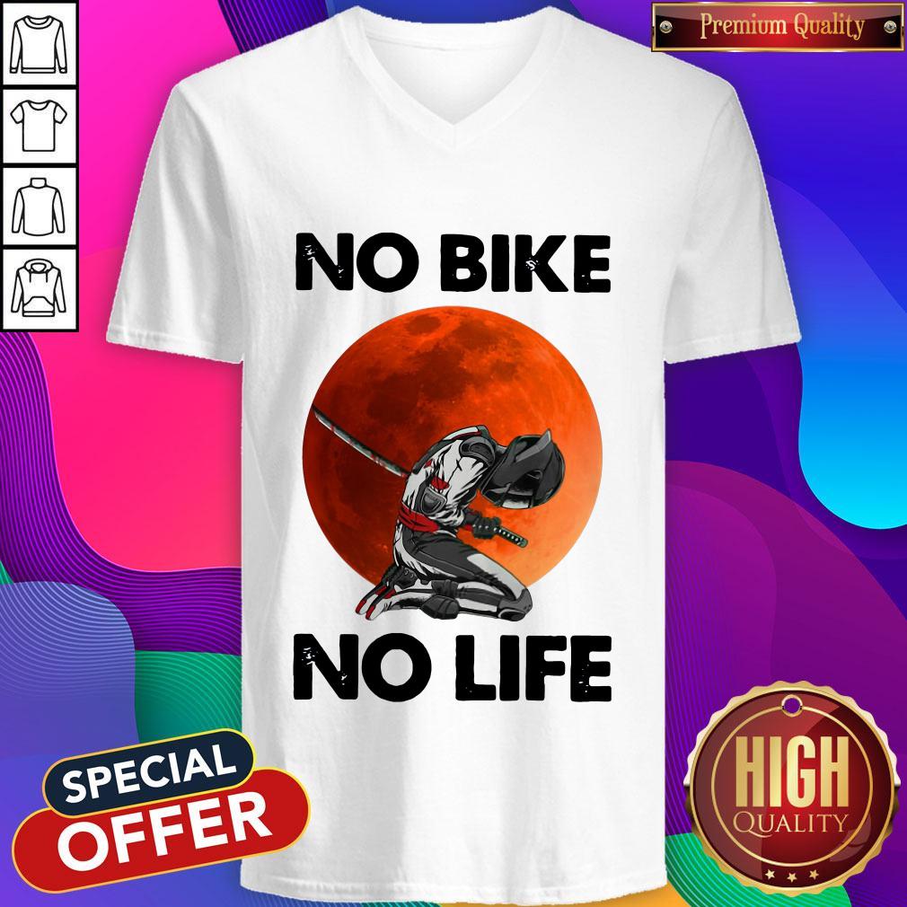 Original No Bike No Life Sunset Shirt