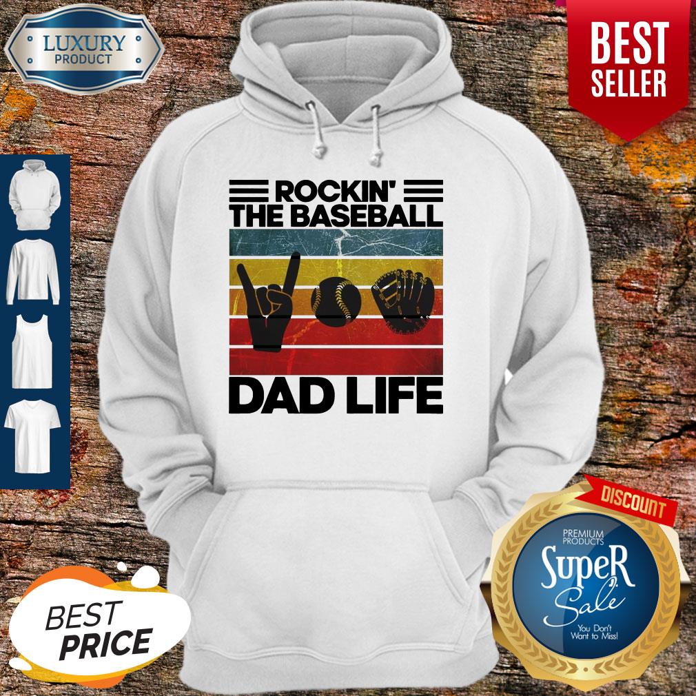 Original Rockin The Baseball Dad Life Vintage Shirt
