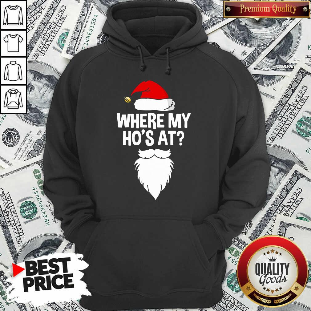 Original Santa Where My Ho’s At Christmas Shirt
