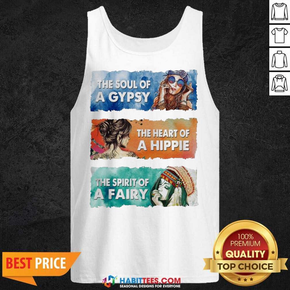 Original The Soul Gypsy Heart Hippie Fairy 2 Shirt